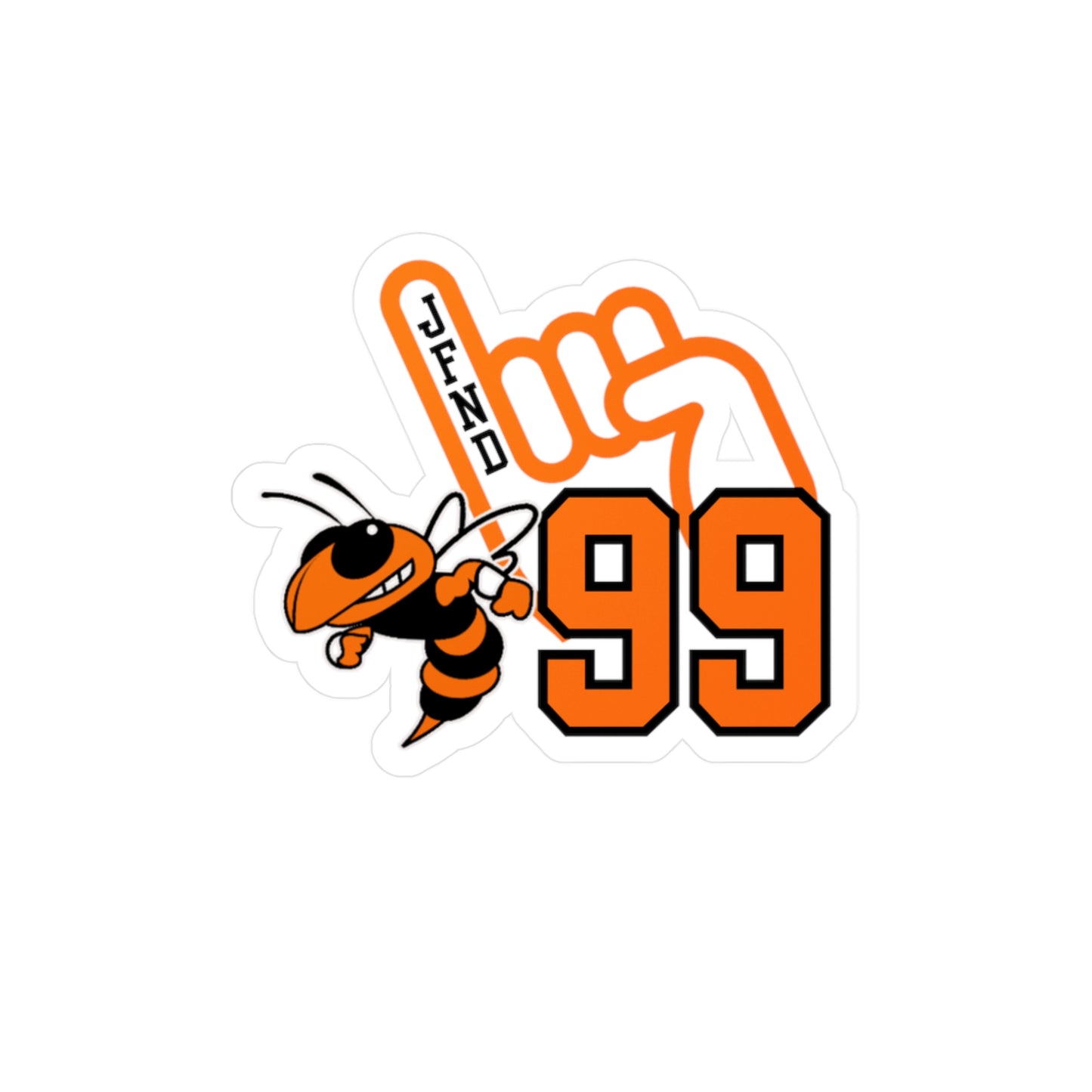 99 Custom Jackets Sticker