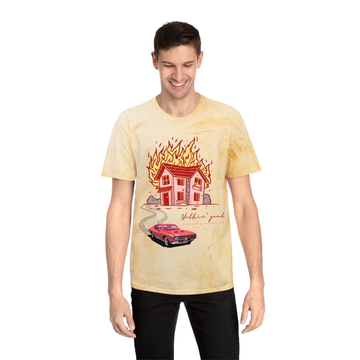 House on Fire, Getaway Car - Comfort Colors Shirt