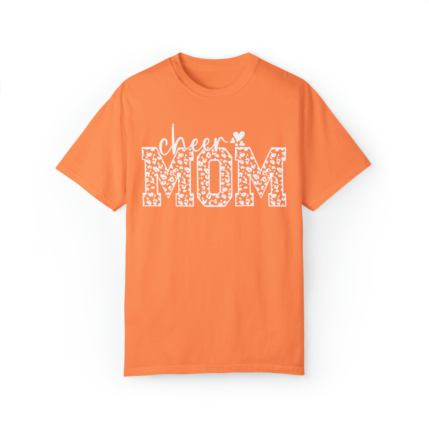 Cheetah Cheer Mom - Comfort Colors T