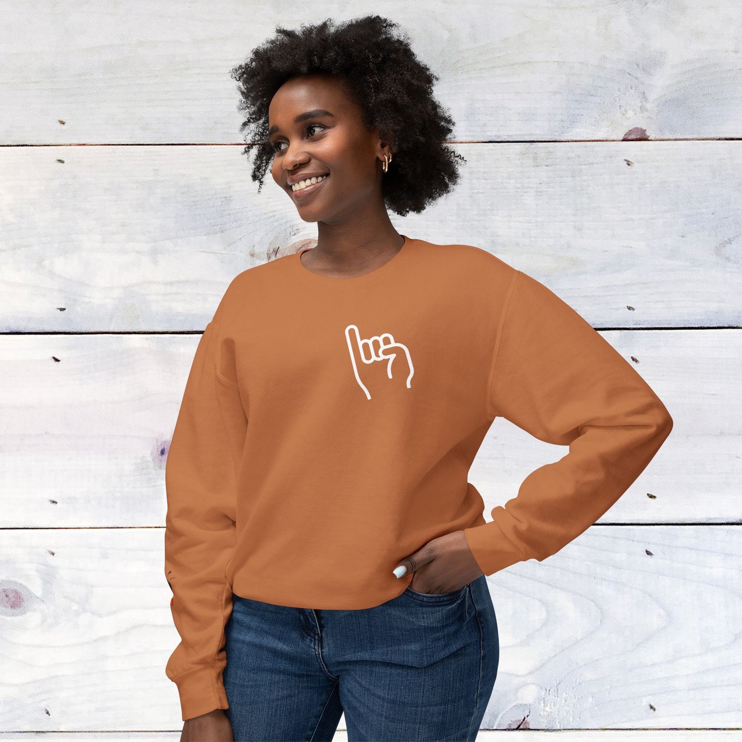 Fun Rockwall Fighting Jacket Lower Sleeve - Comfort Colors Sweater