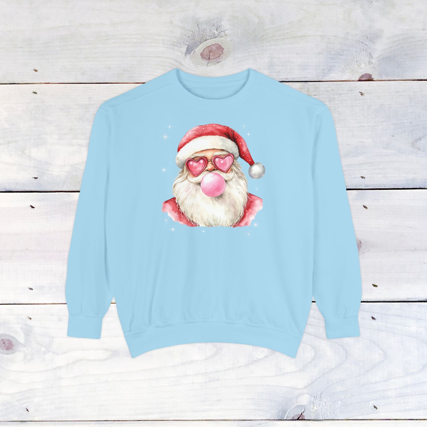 Bubble Gum Santa Comfort Colors Santa