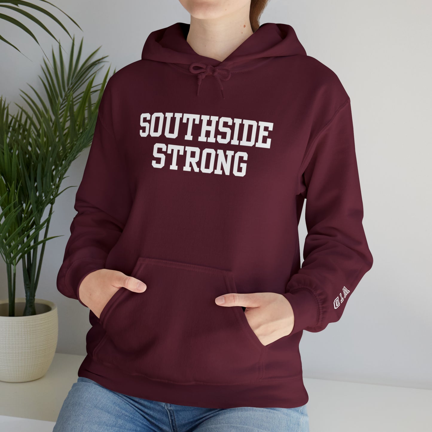 Southside Strong  Hoodie WTD cuff