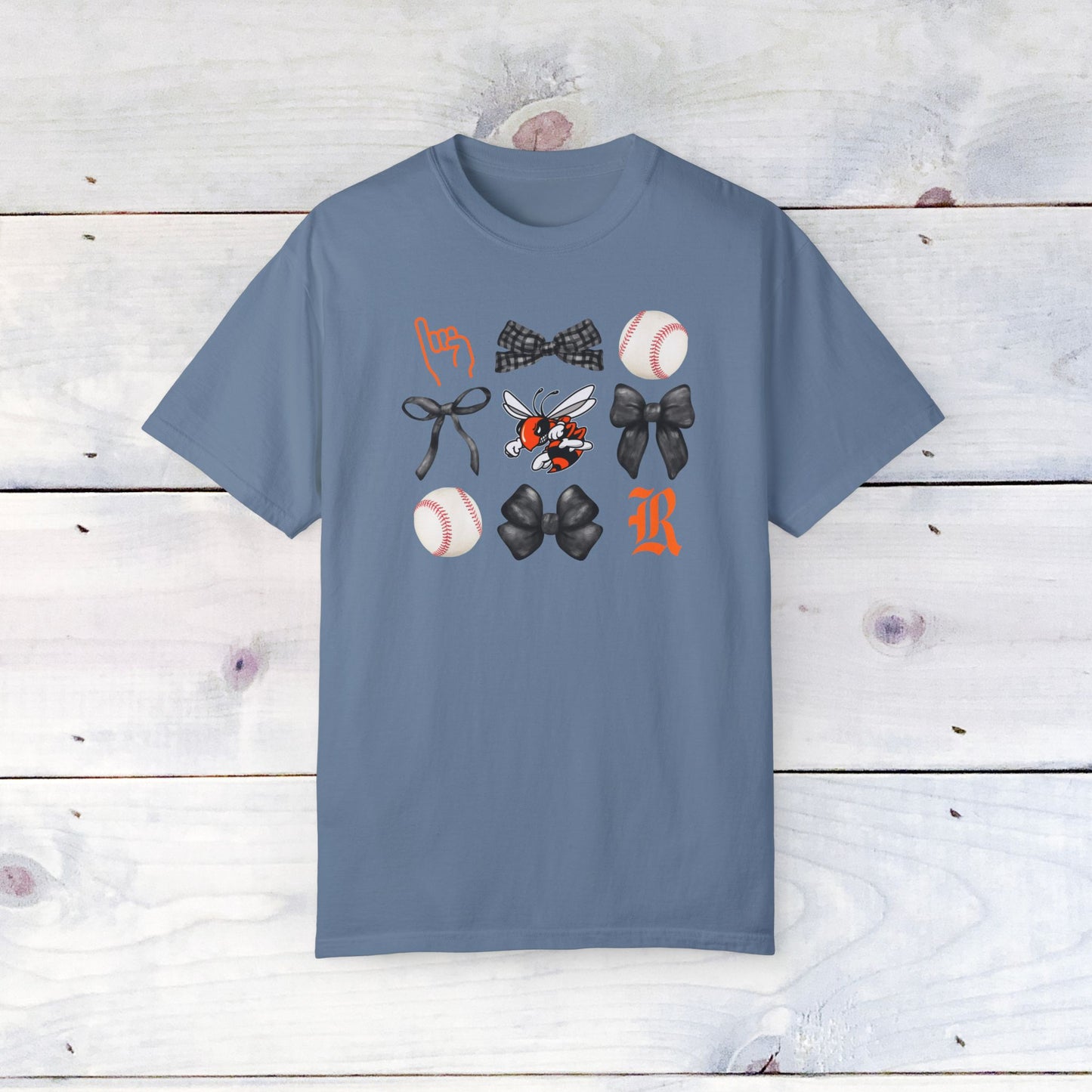 Rockwall Baseball Grid Comfort Colors T