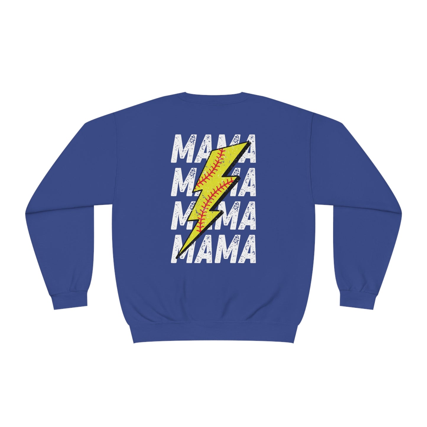 Softball Mama Sweater - White Text