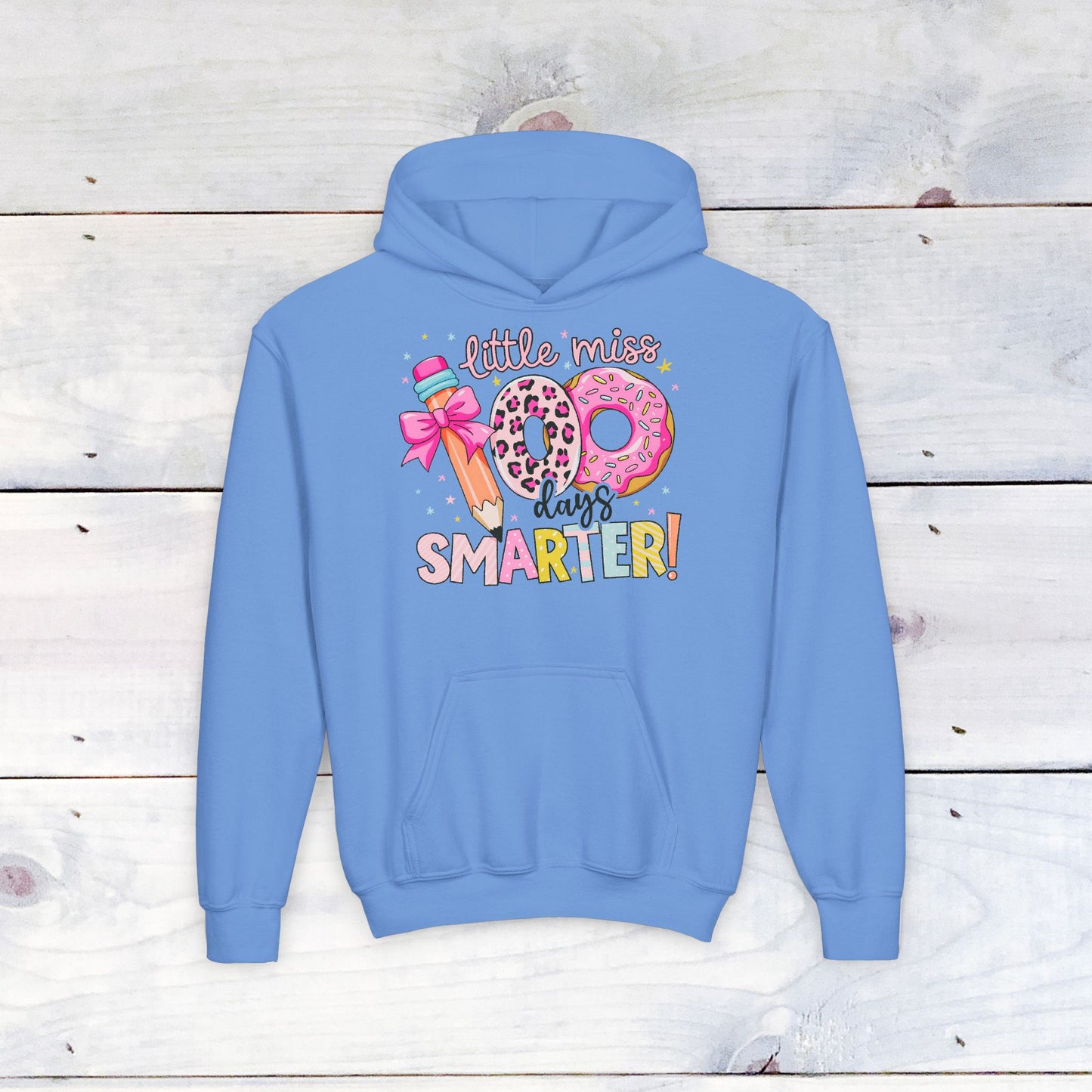 Youth Little Miss 100 Days Smarter Sweatshirt