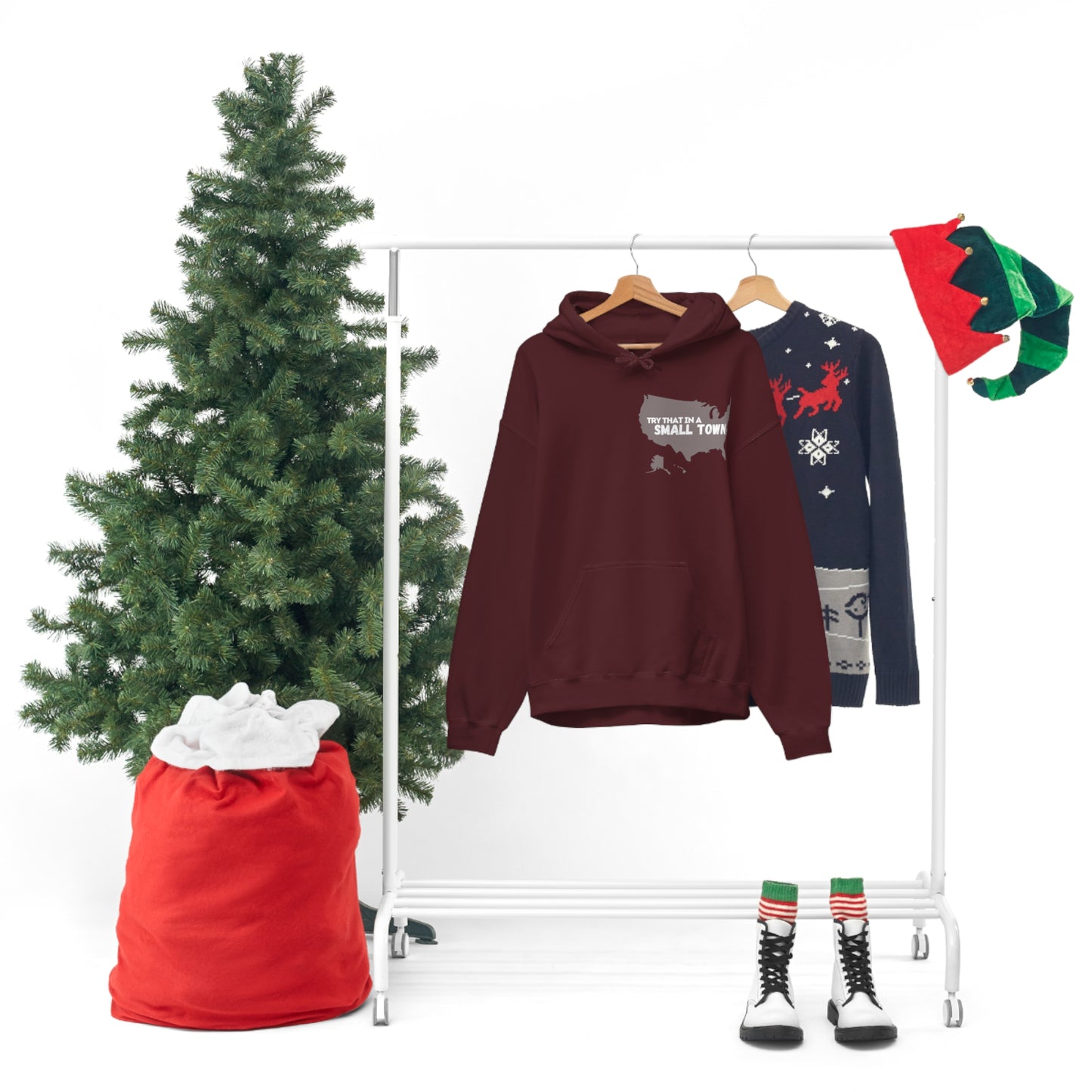 USA/Try That in a Small Town - Aldean - Unisex Hoodie