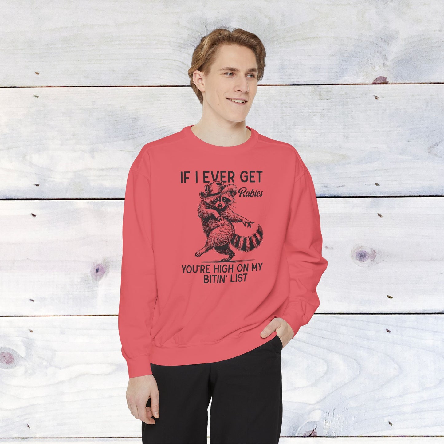High on My Bitin' List Comfort Colors Sweater