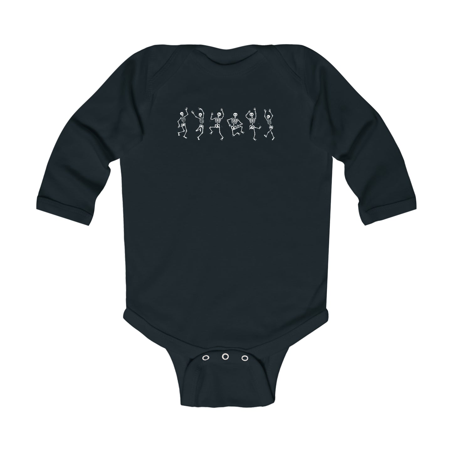 Infant Long Sleeve Dancing Skeleton Onesie