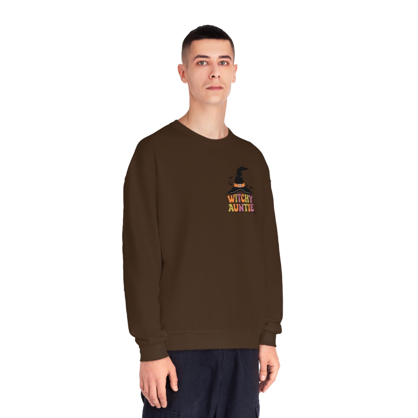 Witchy Auntie -- Unisex NuBlend® Crewneck Sweatshirt
