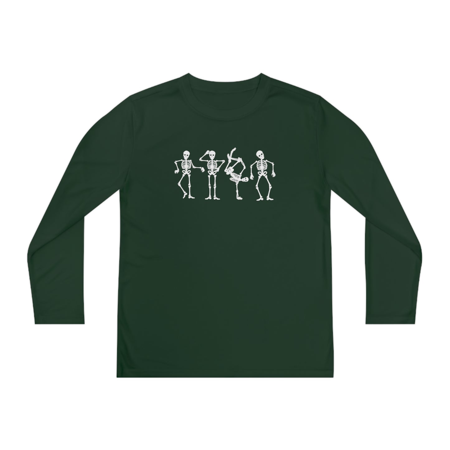 Youth Dancing Skelly Long Sleeve T-Shirt