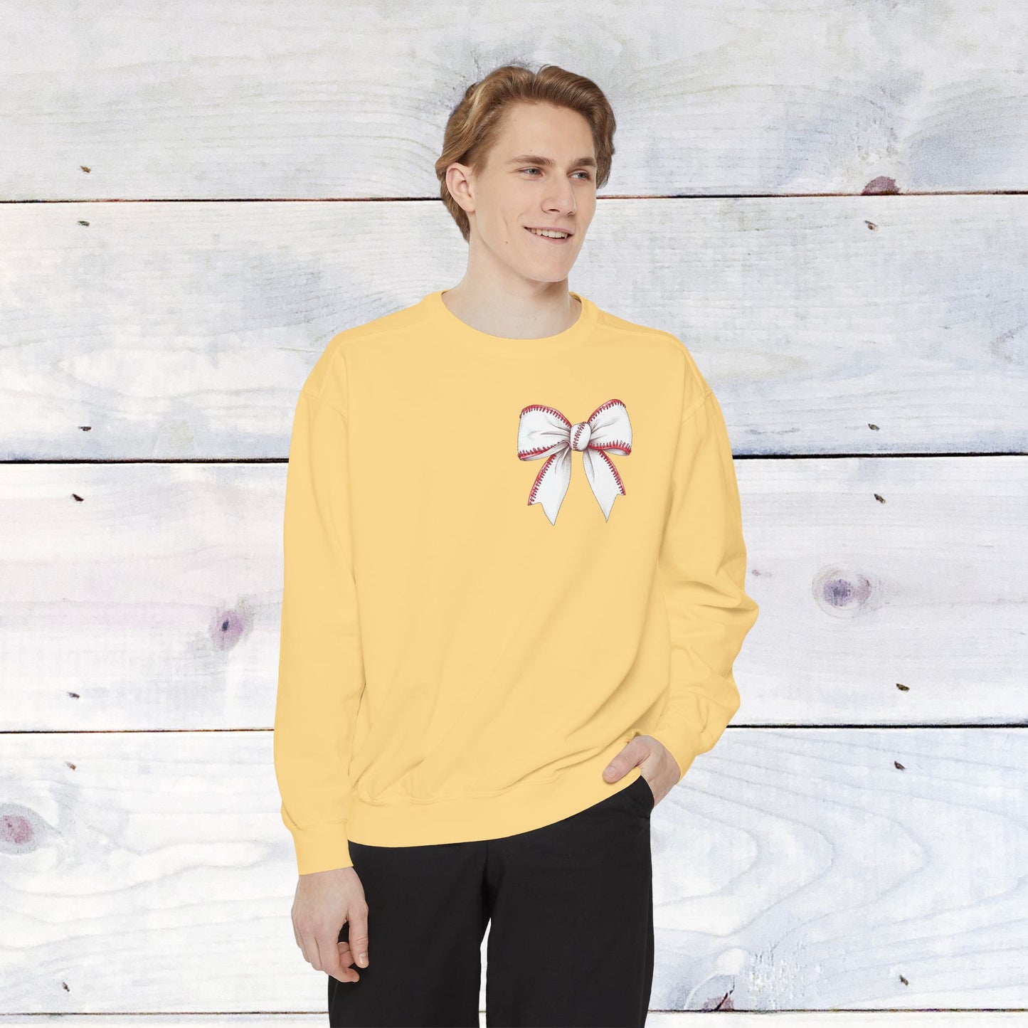 Baseball Mom Comfort Color Sweatshirt