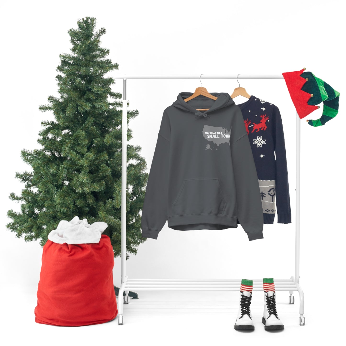 USA/Try That in a Small Town - Aldean - Unisex Hoodie