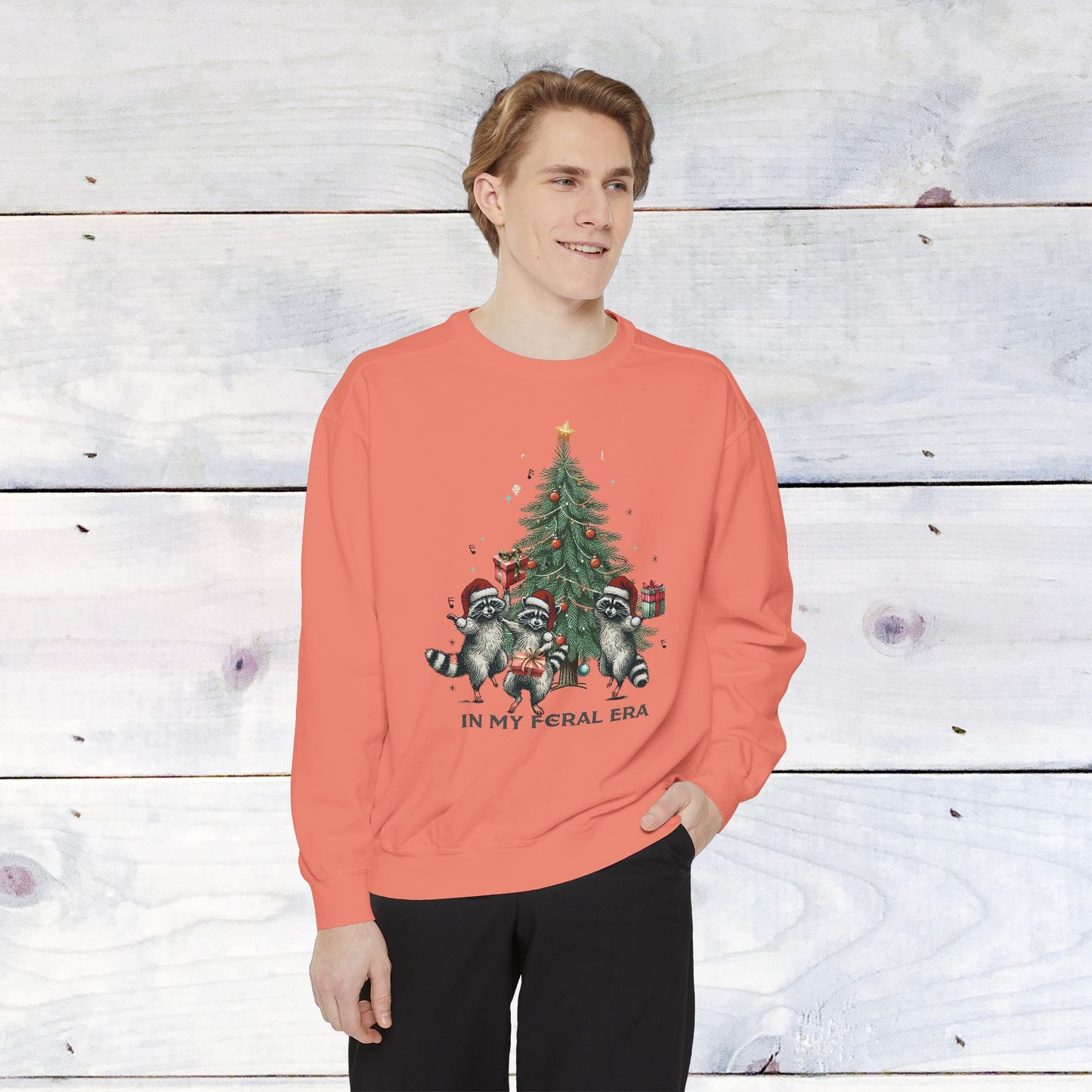 Feral Era Holiday Comfort Colors Sweater