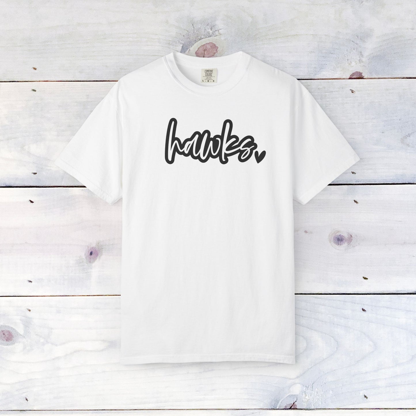 Hawks Love Comfort Colors Unisex Shirt