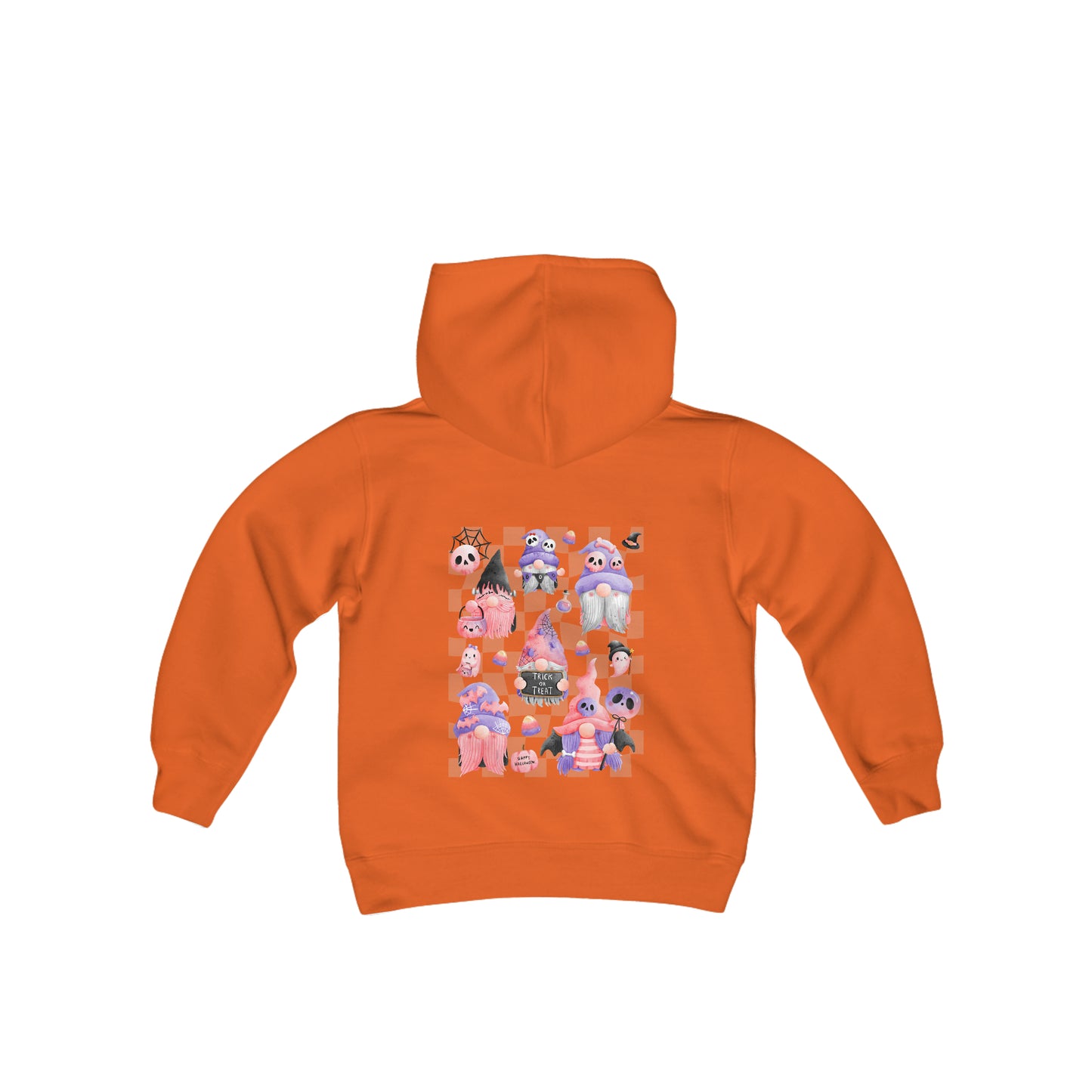 Youth Gnome Halloween Pink/Purple Hoodie