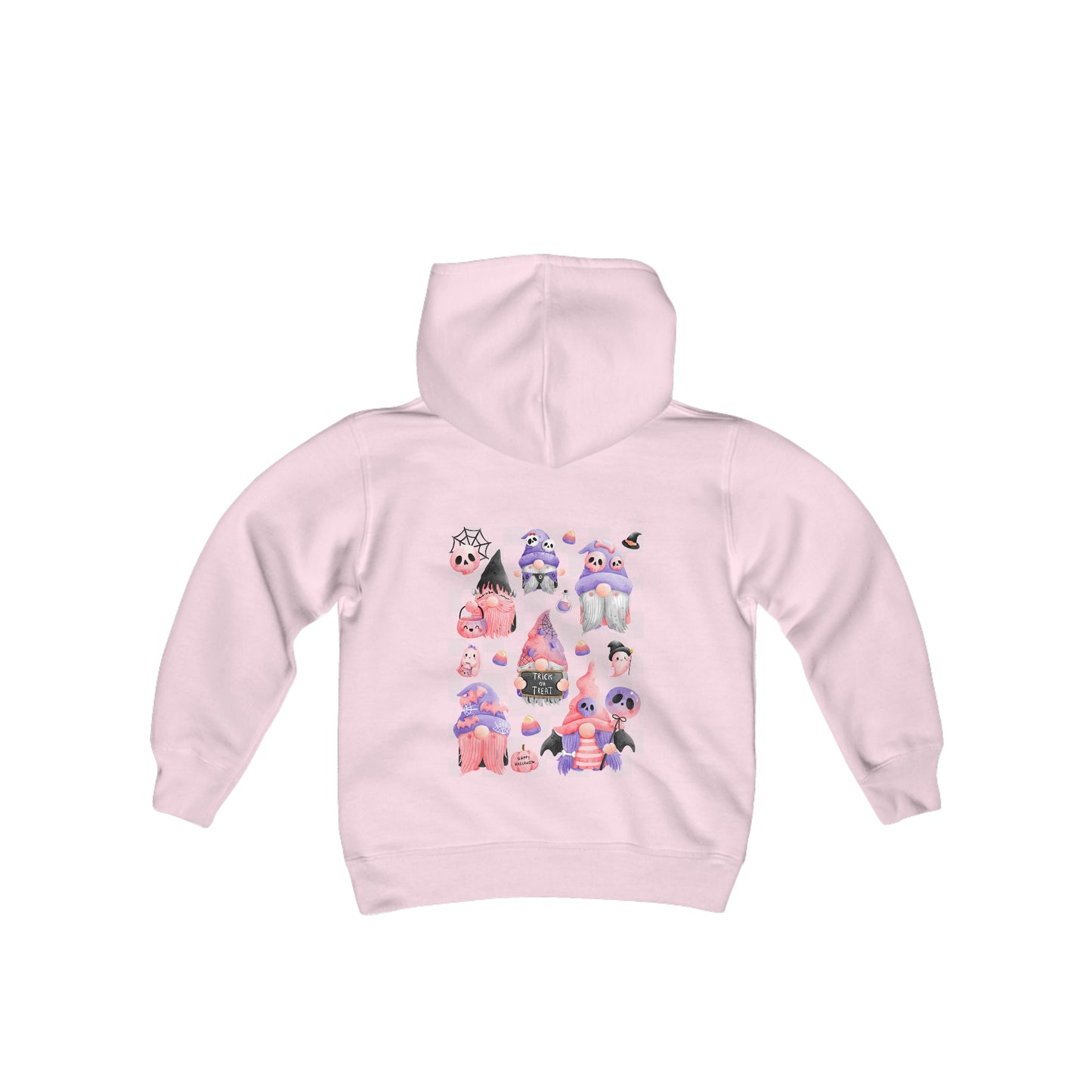 Youth Gnome Halloween Pink/Purple Hoodie