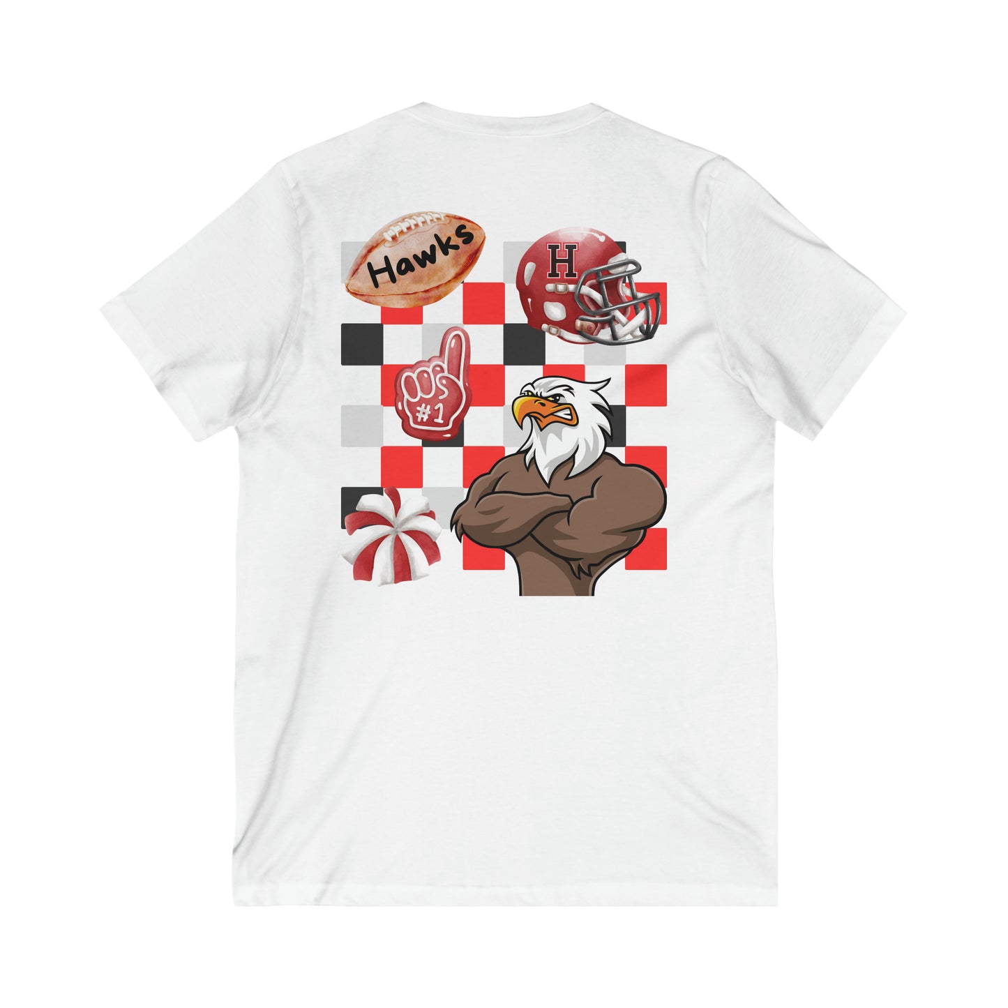 Heath Hawks Fun Women's V Neck