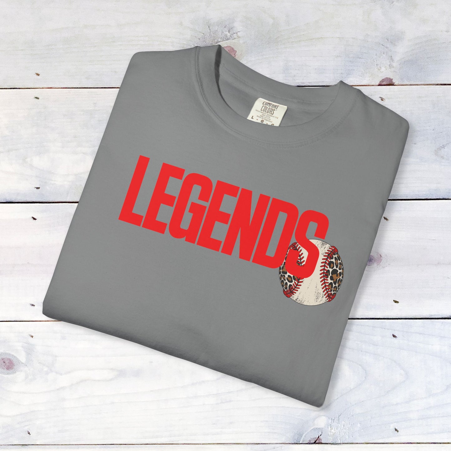 Legends Baseball Comfort Colors Unisex Shirt