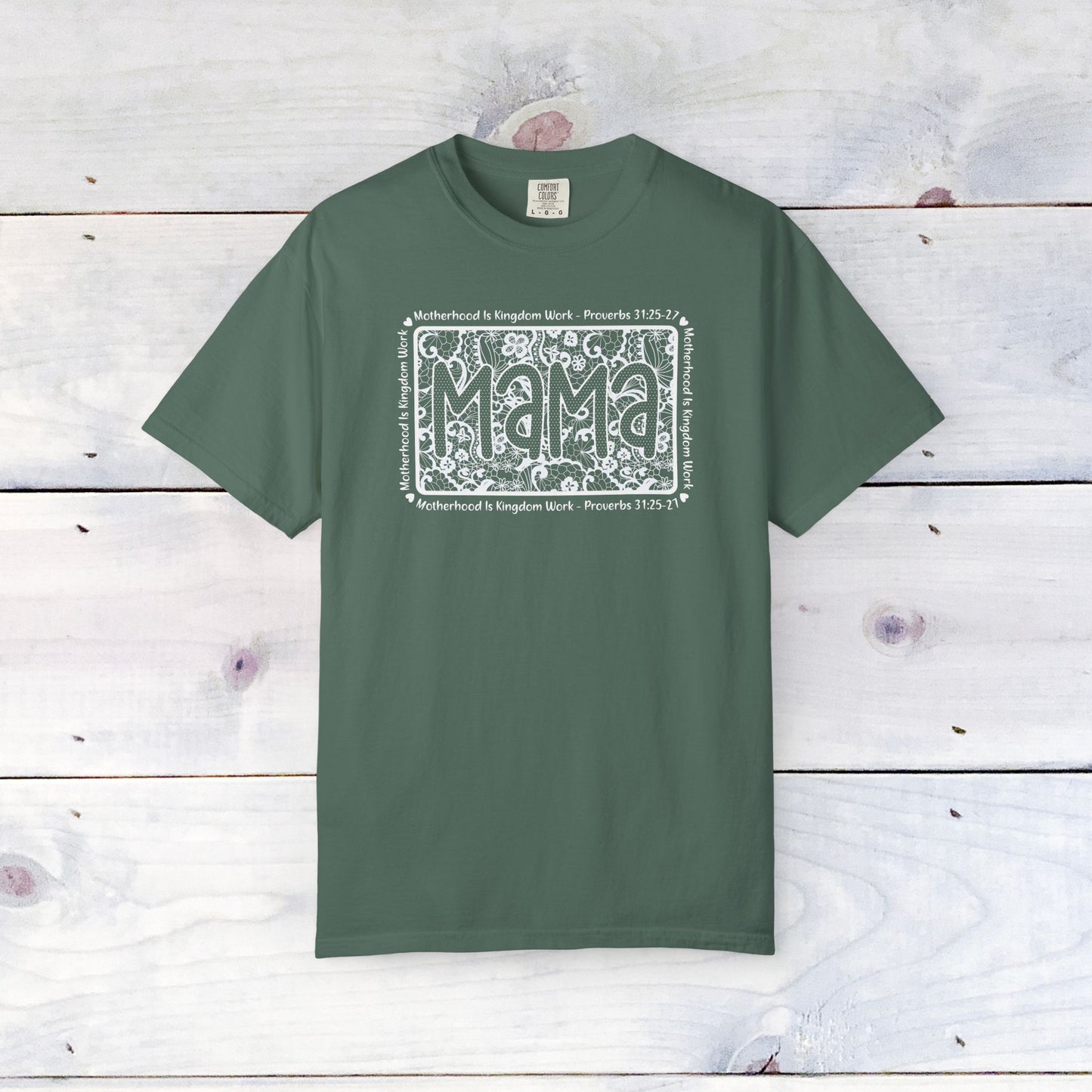 Mama Lace Comfort Colors Unisex Shirt