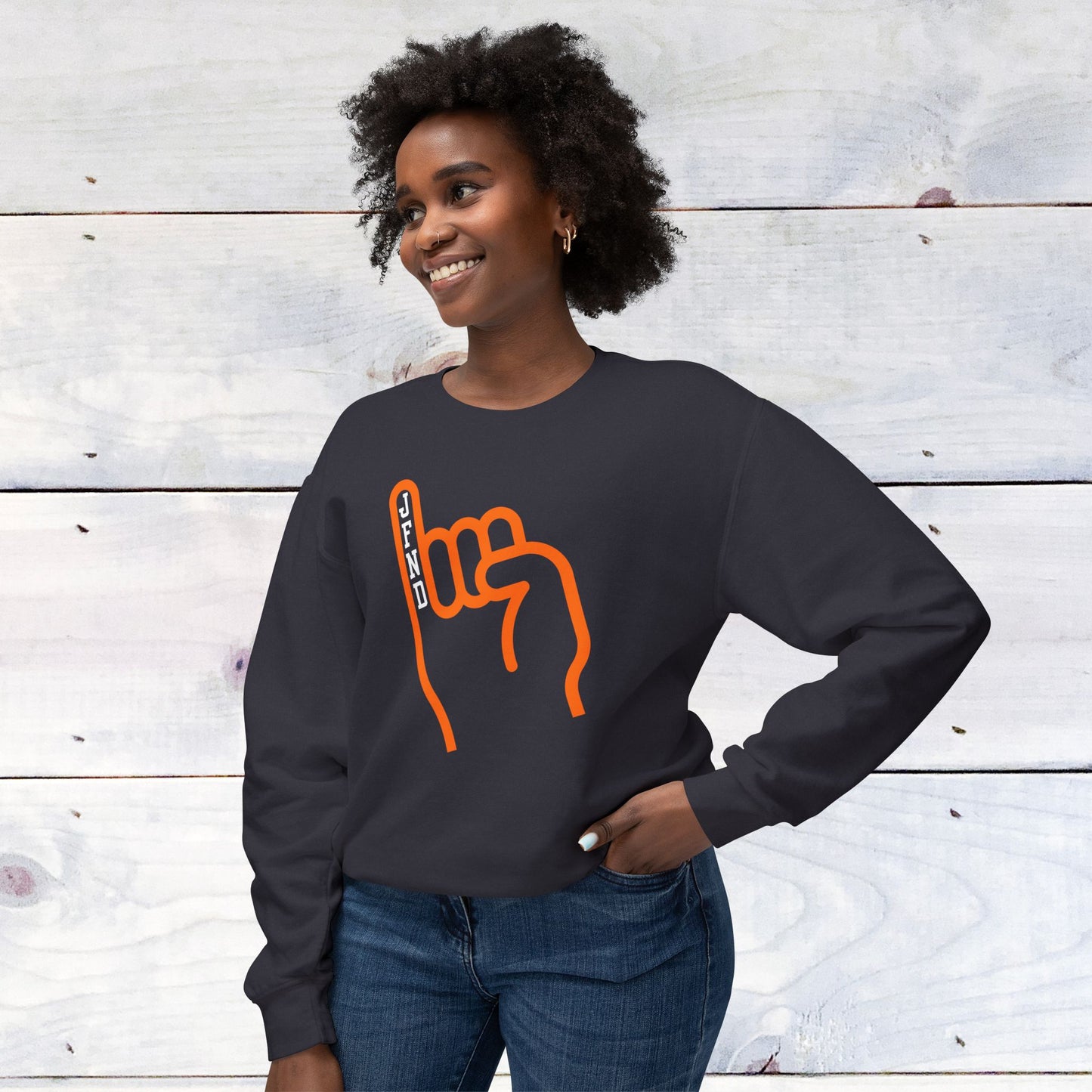 Stinger Up - JFND Sleeve Comfort Colors Sweater