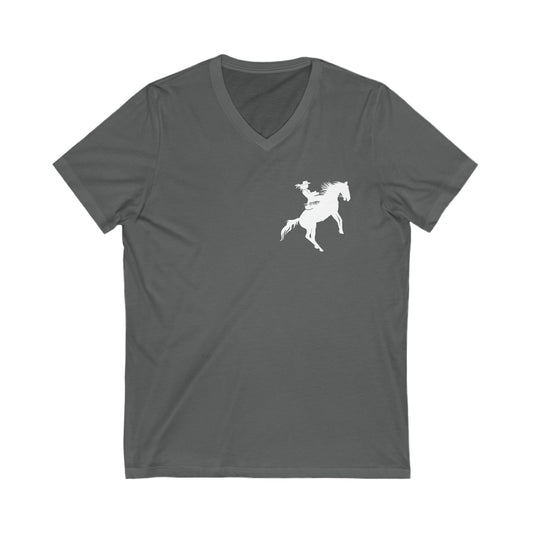 Long Live Cowgirls-  V Neck T-Shirt