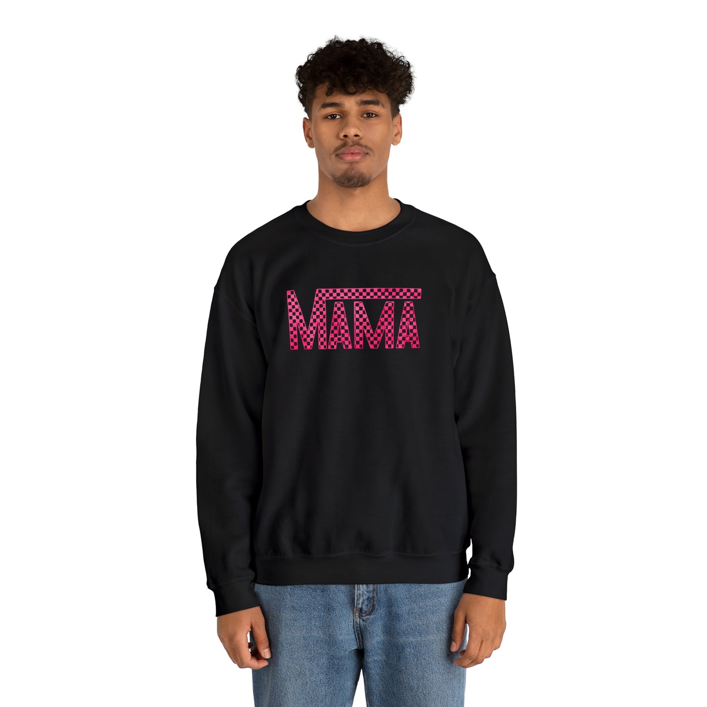 Pink Mama Checkered Sweater