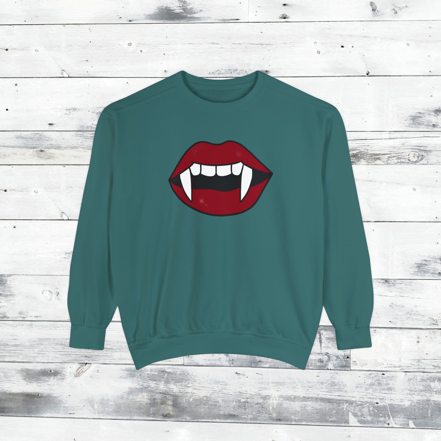 Vampire Fang Comfort Colors Sweater