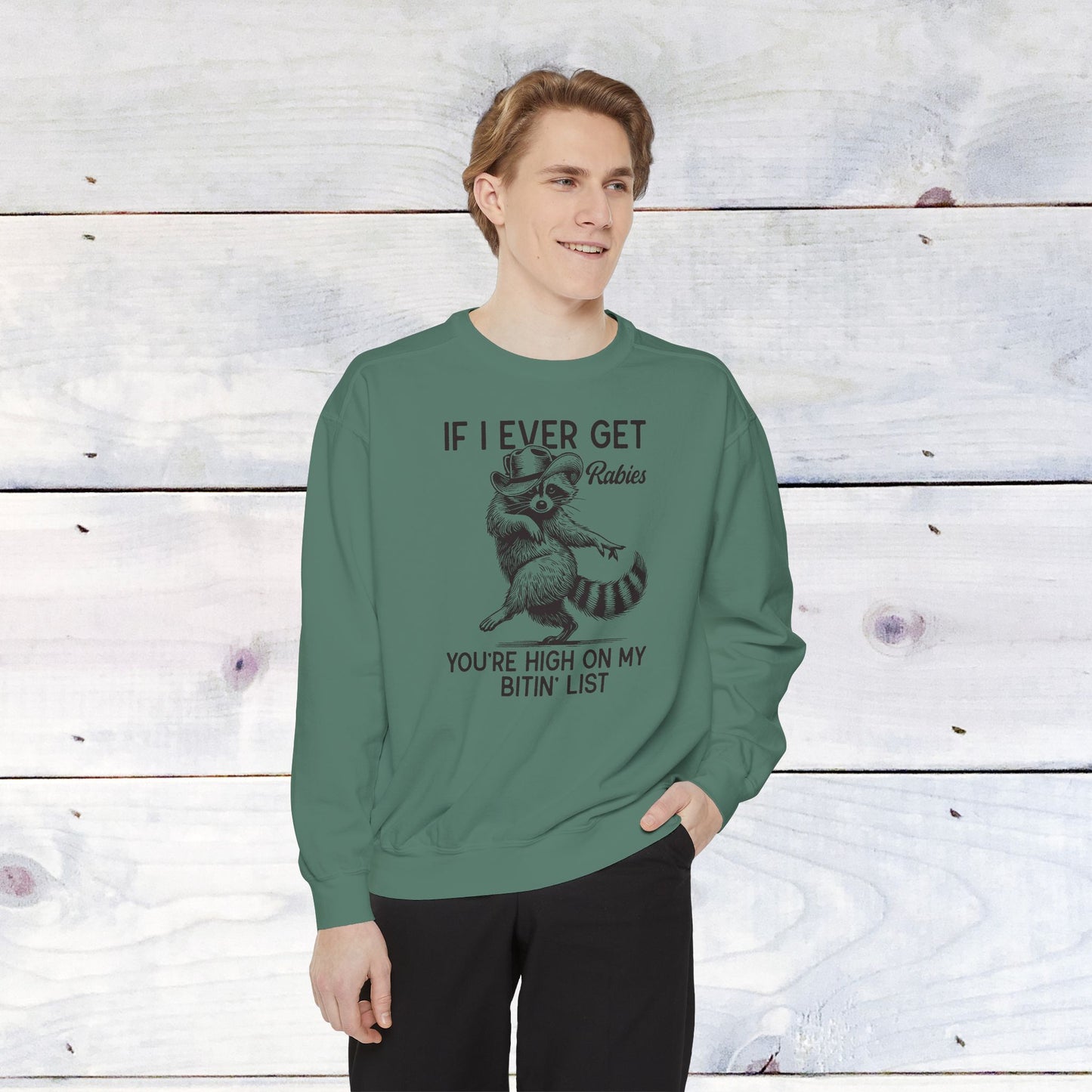 High on My Bitin' List Comfort Colors Sweater