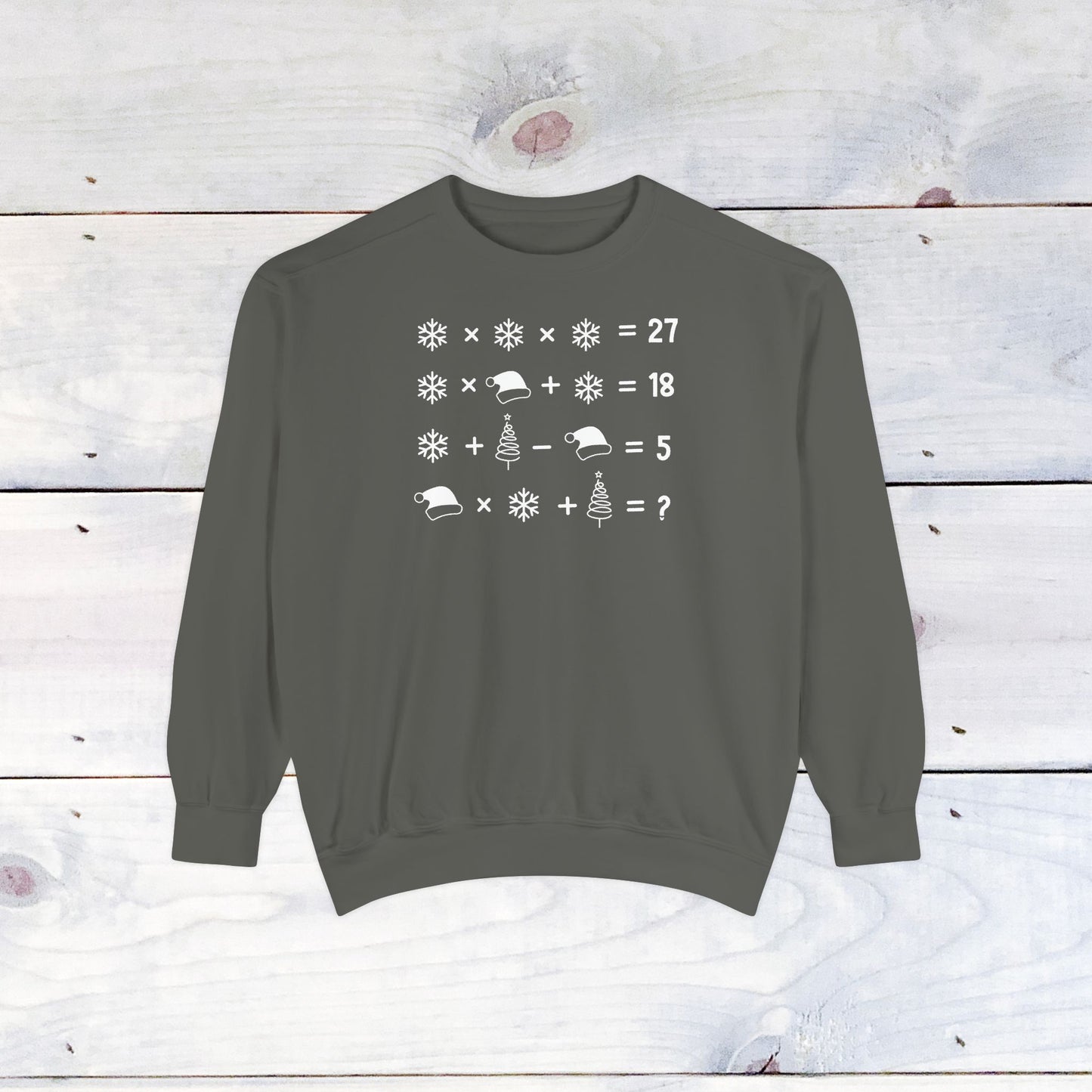 Math Teacher Comfort Colors Sweater