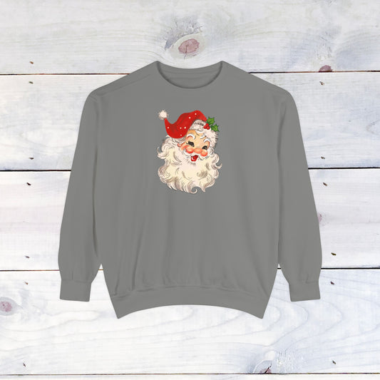 Vintage Santa Comfort Colors Sweater