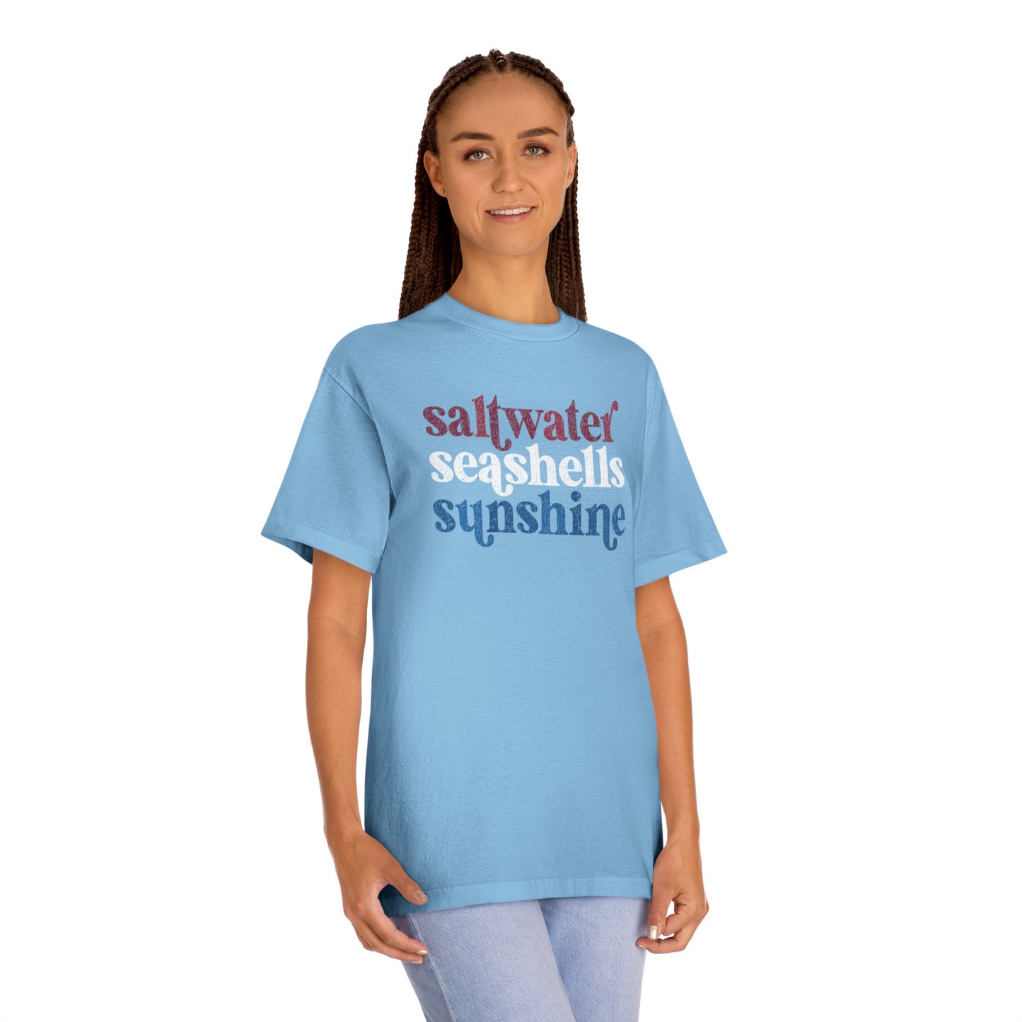 Saltwater, Seashells, Sunshine RWB T-Shirt
