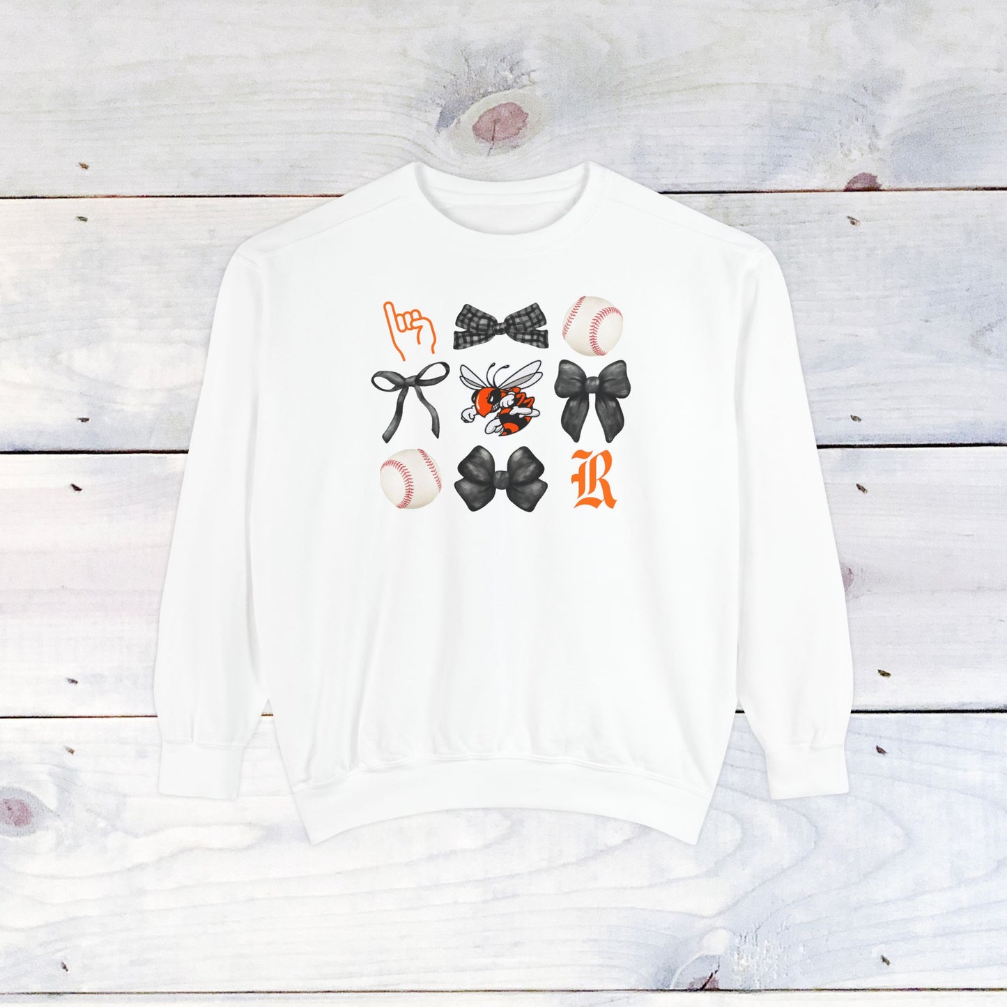The GRID Rockwall Baseball Comfort Colors Sweater