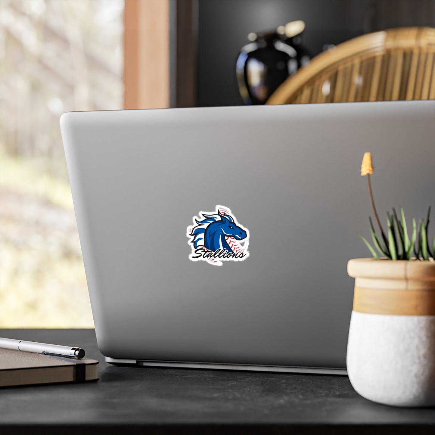 Stallions Team Custom Vinyl Sticker