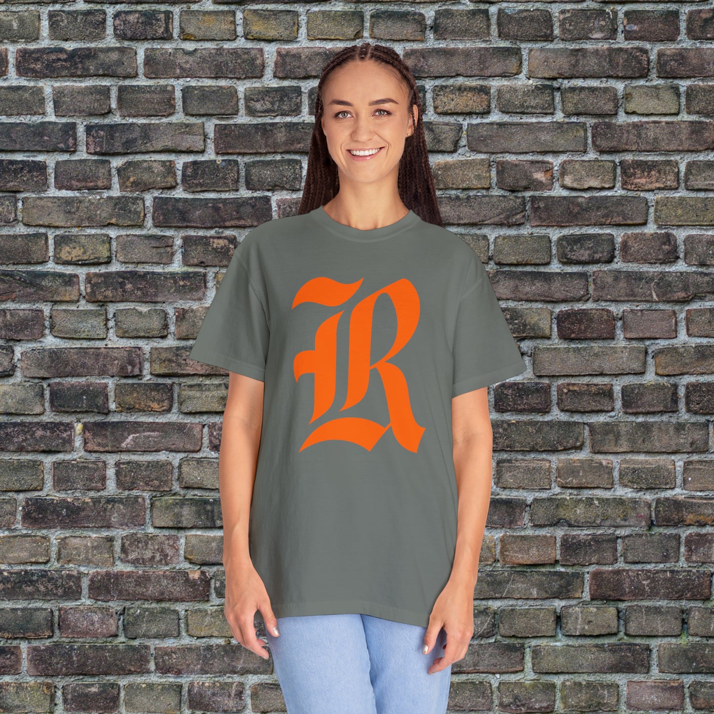 The Original Rockwall R Orange - Comfort Colors T