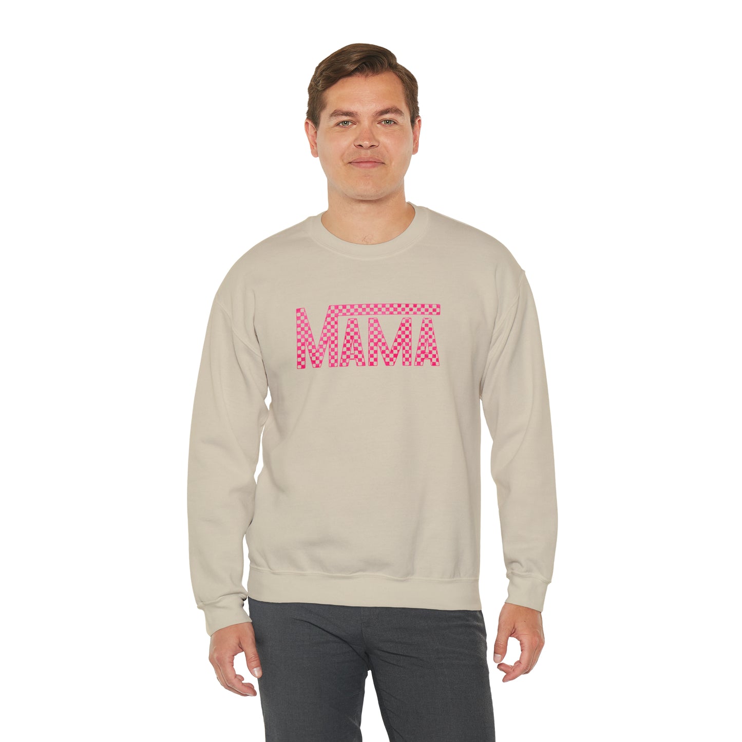 Pink Mama Checkered Sweater