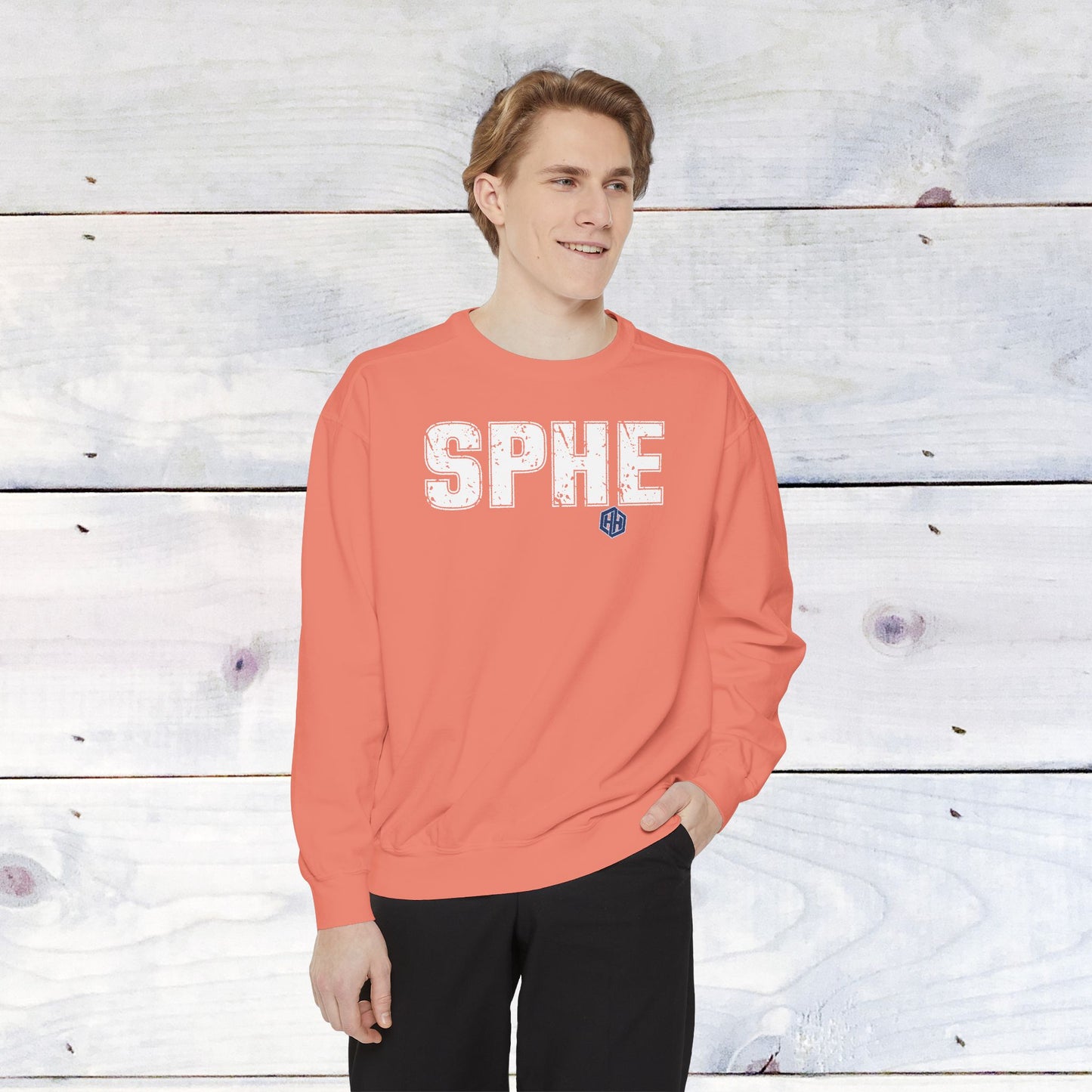 SPHE Deep in the Heart Back Comfort Colors Sweater