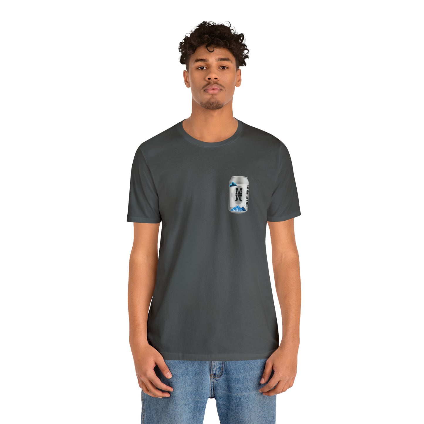 Wallen Tour Shirt - Beer Can Front, Country A$$ Sh*t Back  Unisex T-shirt, White Text