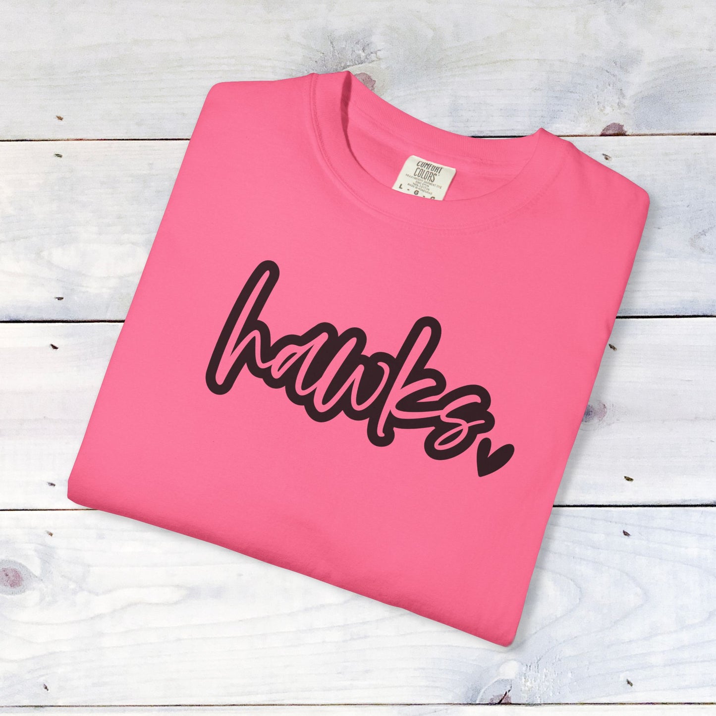 Hawks Love Comfort Colors Unisex Shirt