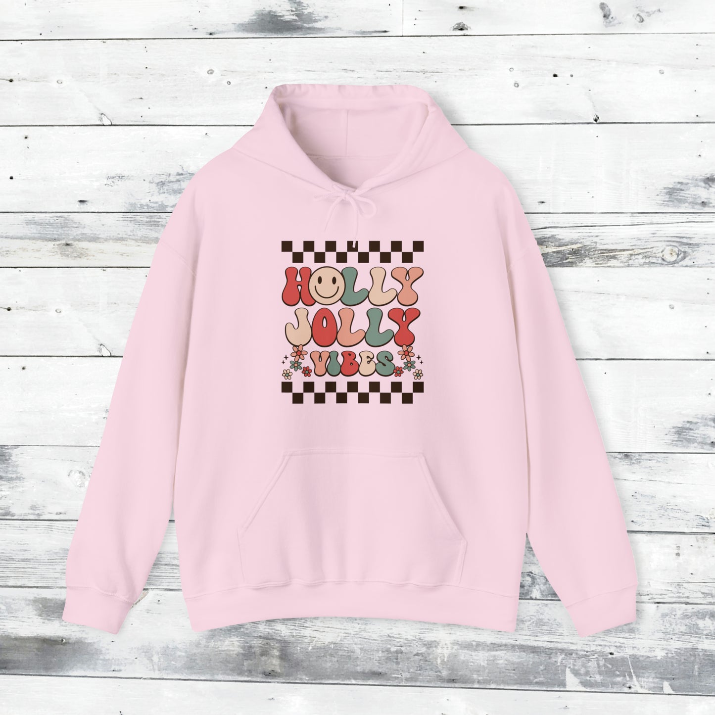 Holly Jolly Vibes Hoodie