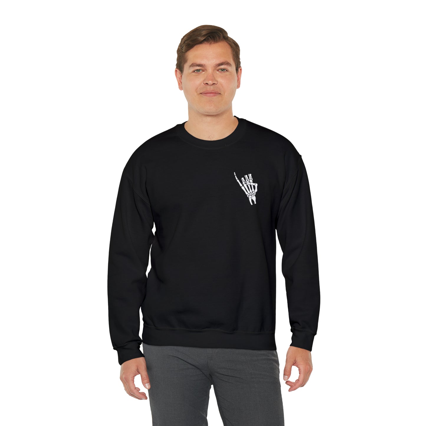 Skeleton Stingers Up - Jackets Back  Sweater