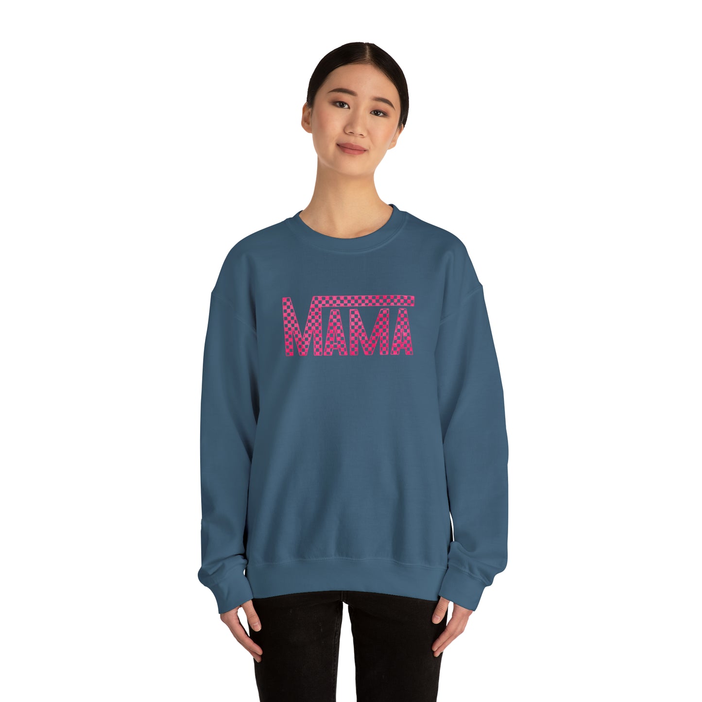 Pink Mama Checkered Sweater