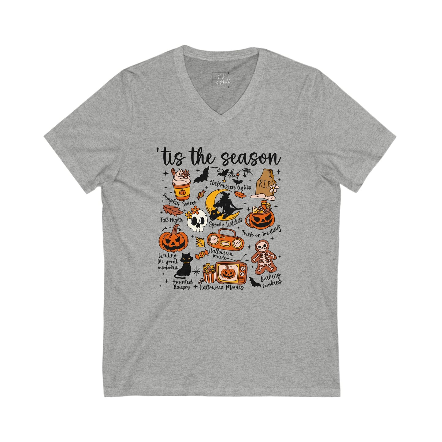 Spooky Season Unisex V Neck
