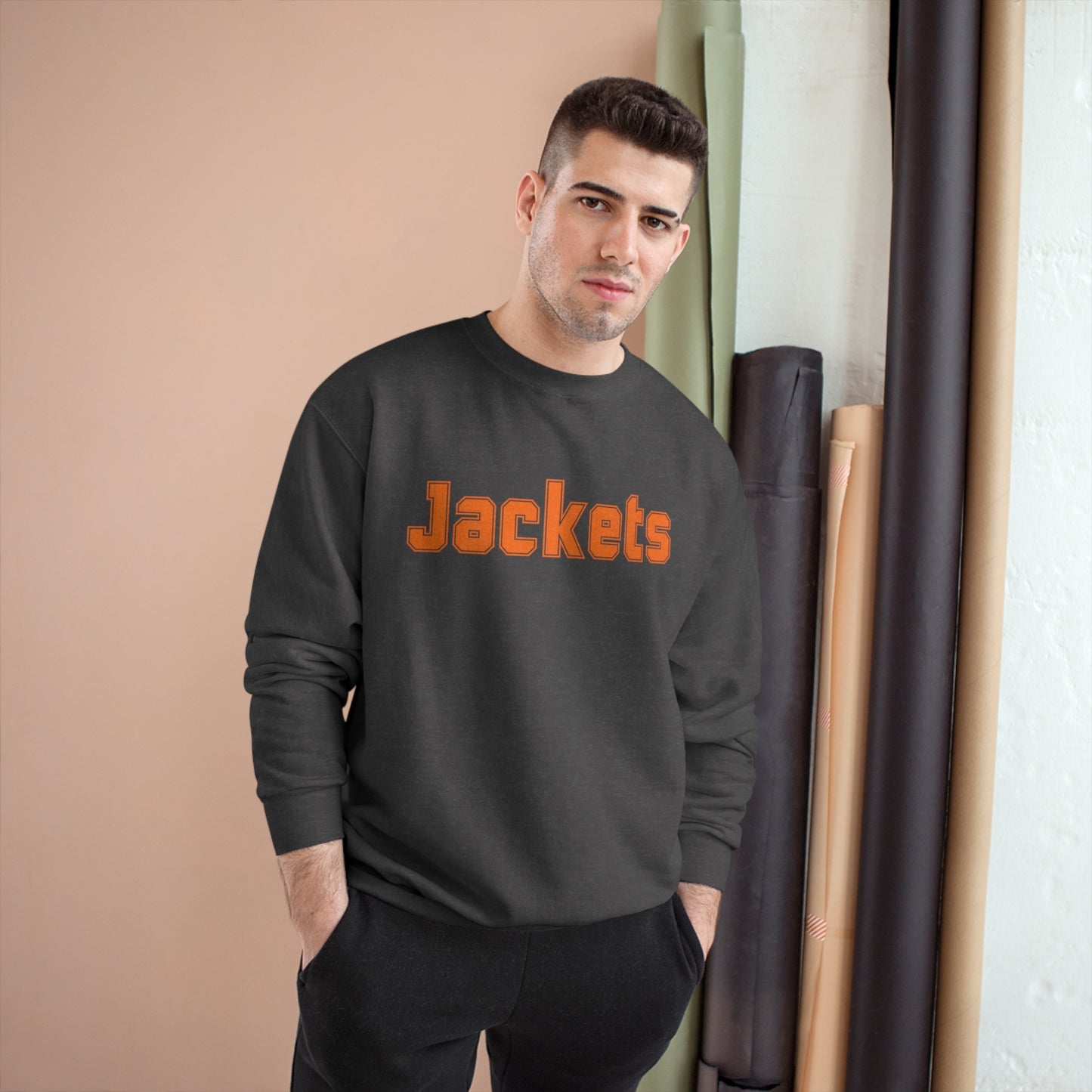 Jackets Orange Varsity Champion Sweatshirt
