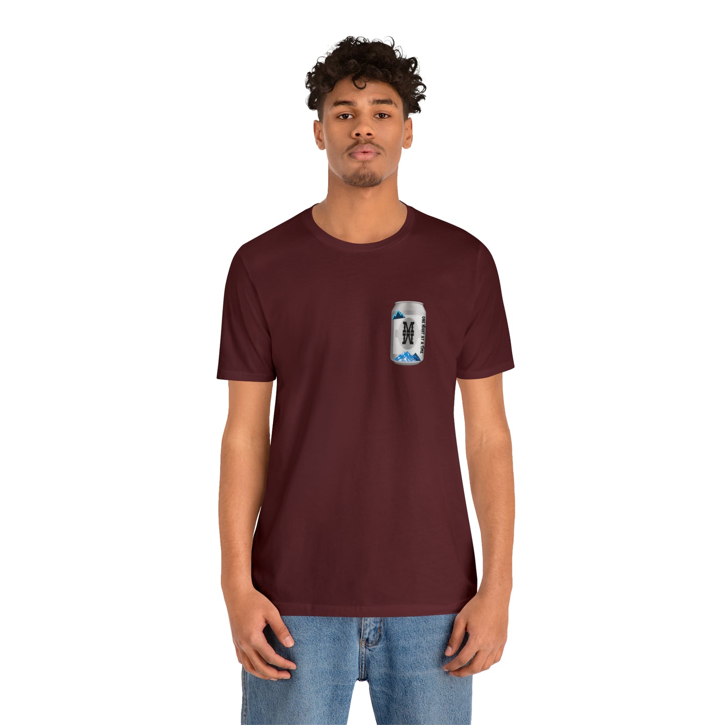 Wallen Tour Shirt - Beer Can Front, Country A$$ Sh*t Back  Unisex T-shirt, White Text