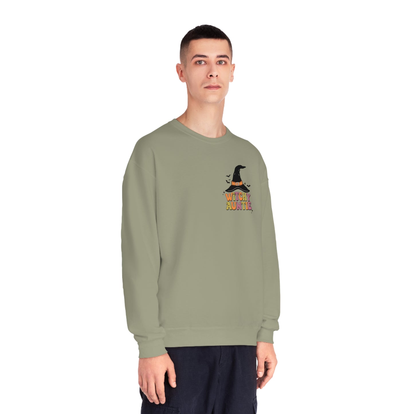 Witchy Auntie -- Unisex NuBlend® Crewneck Sweatshirt