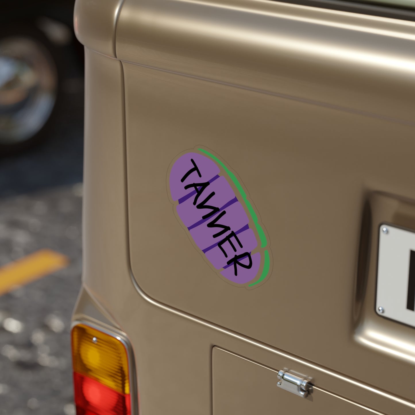 TANNER 6"x6"  Die-Cut Outdoor Sticker- Buzz