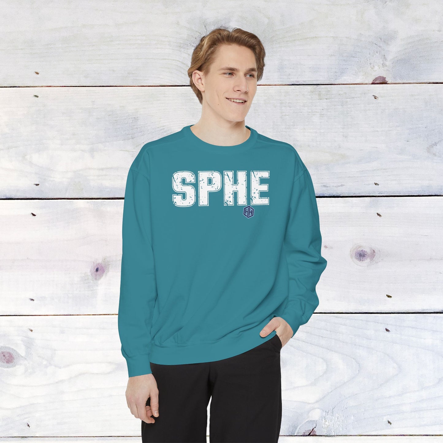 SPHE Deep in the Heart Back Comfort Colors Sweater