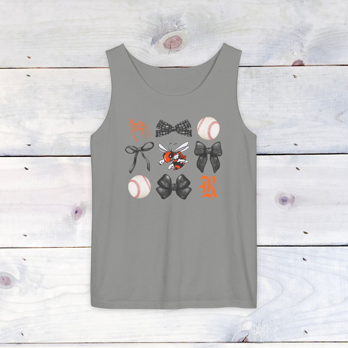 Jacket Baseball Grid Comfort Colors Tank Top