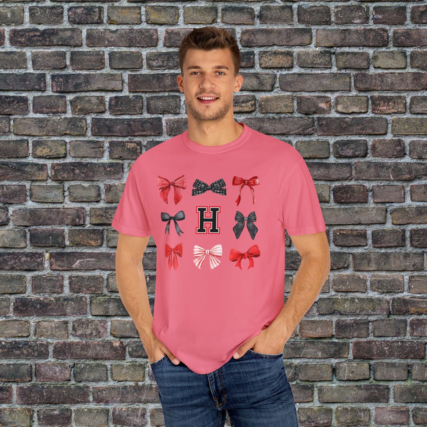 Heath Bow Comfort Colors T