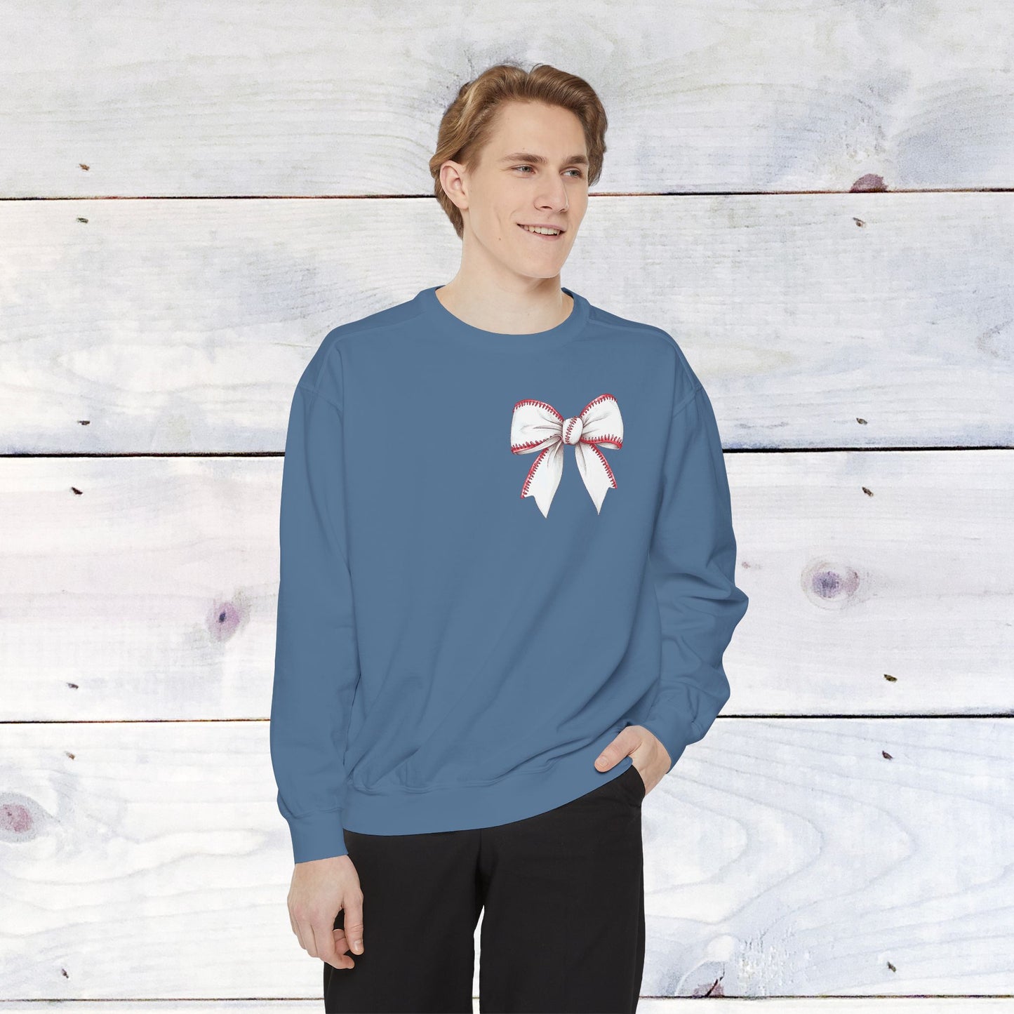 Baseball Mom Comfort Color Sweatshirt